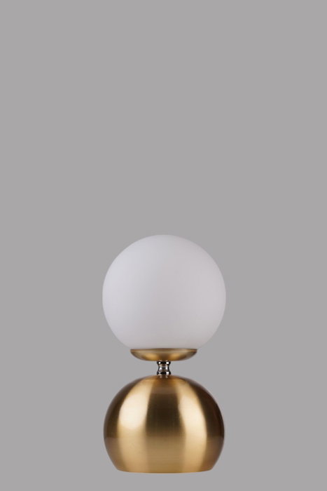 Opviq Lámpara de Mesa de Madera y Vidrio Blanco y Dorado Opviq Lámpara de Mesa de Madera y Vidrio Blanco y Dorado